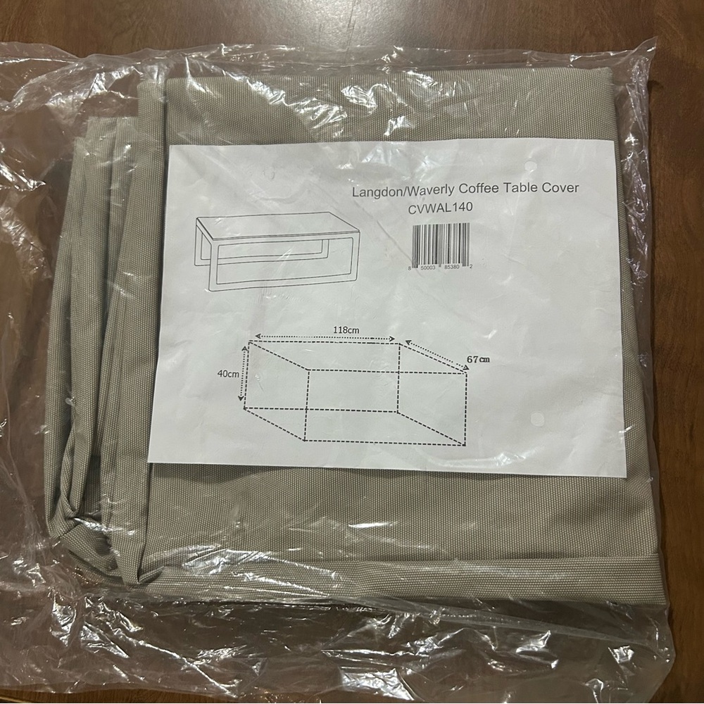 Langdon/Waverly Coffee Table Cover NWT